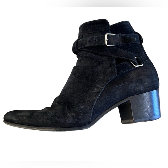 Yves Saint Laurent Black Ankle Boots